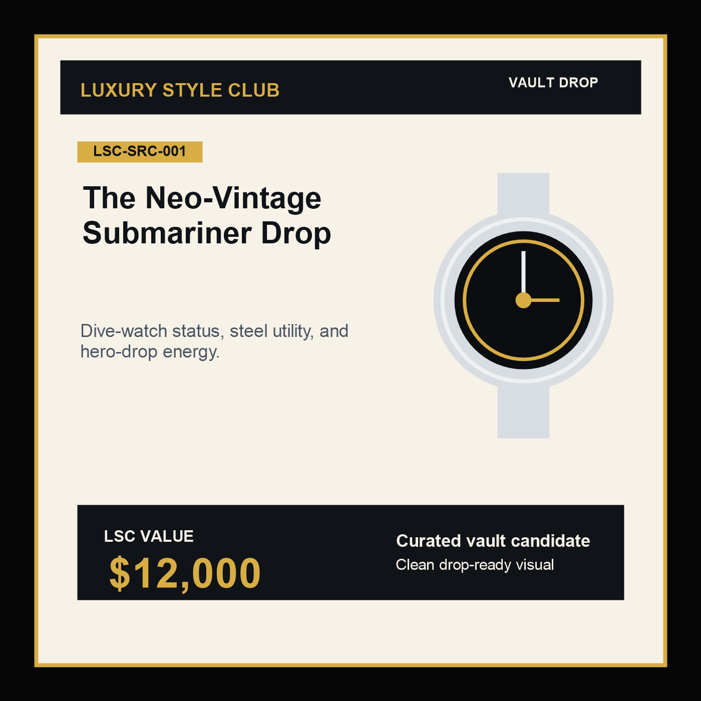 The Neo-Vintage Submariner Drop