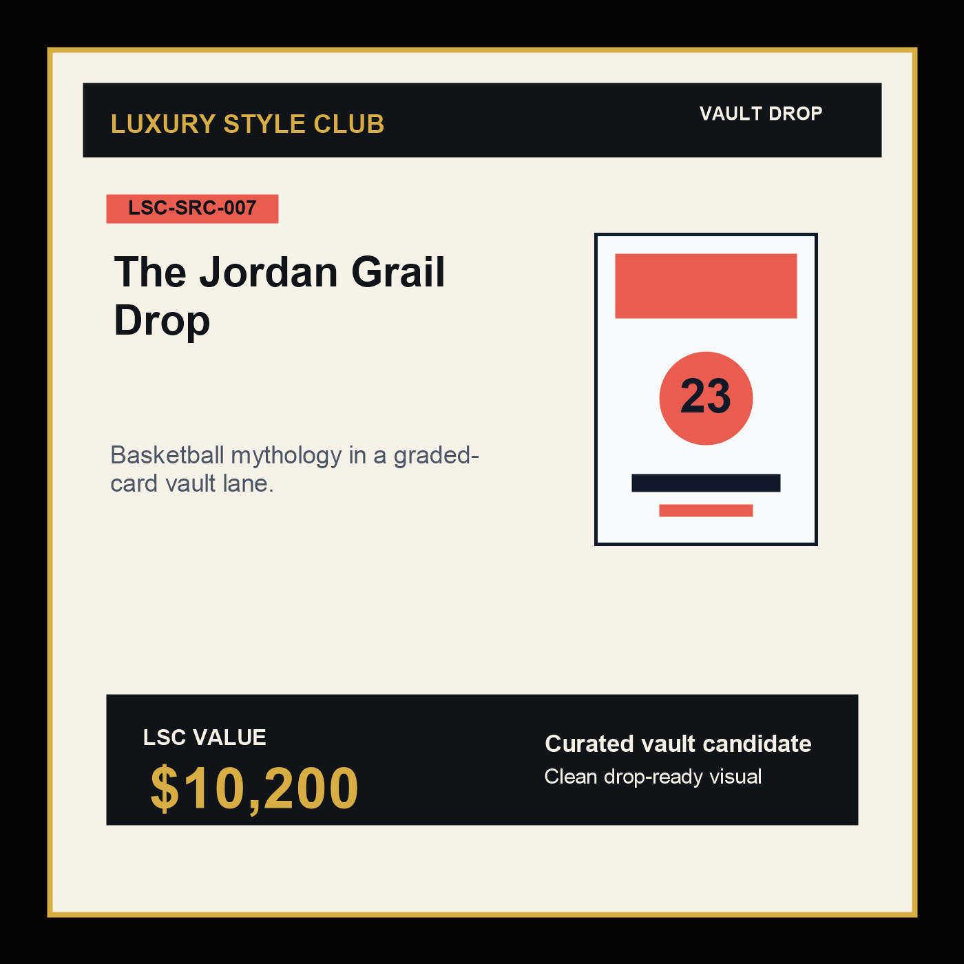 The Jordan Grail Drop