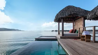 Bora Bora overwater bungalow vacation